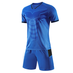 Kit de fútbol para hombre, pantalones cortos, camiseta de fútbol de manga para niños, kits de fútbol, conjuntos de uniformes de entrenamiento con diseños de sublimación personalizados - Product Image 6