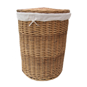 Wholesale Cane Wiwin Jute Handmade Wicker Woven Storage <b>Laundry</b> <b>Baskets</b> With Handles Clothes <b>Basket</b> High Quality Biodegradable - Product Image 5