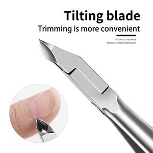 Cortaúñas de Acero Inoxidable para Eliminar Piel Muerta, Herramienta de Pedicura, Cortador de Uñas, Pinzas para Cutículas, Tijeras Profesionales para Uñas Encarnadas - Product Image 2