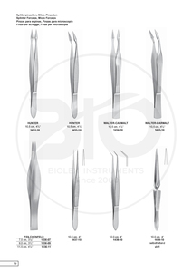 Pinzas de lupa quirúrgicas de acero inoxidable de alta calidad, pinzas para astillas con lupa, primeros auxilios fabricados por Biolex - Product Image 3