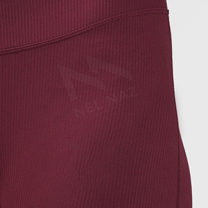 Leggings de yoga pour femmes sur mesure en gros, spandex/polyester, séchage rapide, respirant, léger, taille haute, sans couture - Product Image 5