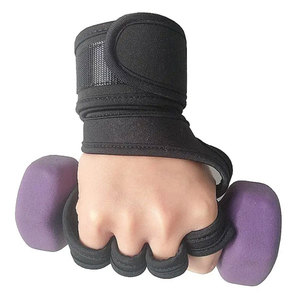 Men's <b>Half</b>-Finger Breathable Lightweight Non-<b>Slip</b> Leather Gloves for Fitness Workout Bicycle Sports Weight Gloves - Product Image 3
