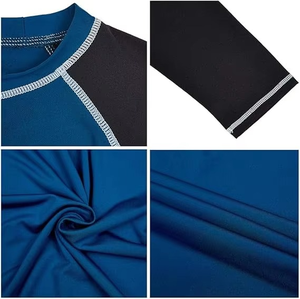 Rashguard de MMA personnalisé pour adulte, tenue de sport longue à compression, respirante, en tissu Spandex avec technique de sublimation - Product Image 5
