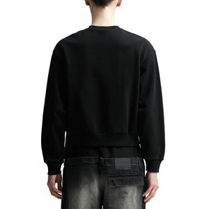 Customized Embroidery Logo Solid Breathable Blank Oversized Regular Fit Winter <b>Hoodie</b> Men Heavyweight Polyester Pullover - Product Image 4