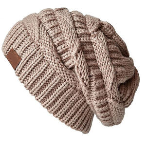 Bonnets élégants en tissu de laine avec logo personnalisé imprimé Regular Fit, bonnets décontractés pour l'hiver, nouvelle collection 2026 - Product Image 4