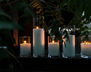 Kit de Cera de Arena para Velas LANJO OEM/ODM de Marca Privada, 1 kg, con 100 Mechas de Algodón, Multicolor, Recargable, Ecológico, Decoración para el Hogar - Product Image 3