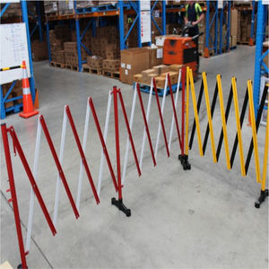 Dispositif d'avertissement de sécurité de barrière de trafic en acier extensible portatif - Product Image 6