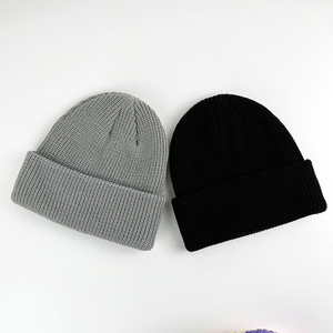 หมวกบีนนี่ถักลายริบสำหรับผู้ชาย ใส่ในฤดูหนาว พร้อมโลโก้แบบกำหนดเอง หมวกถักสำหรับใส่ไปชายหาด พิมพ์ลายดิจิทัล ผ้าทั่วไปสำหรับทุกเพศ - Product Image 5