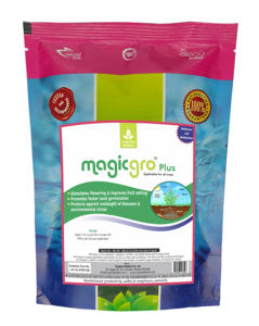 Conditionneur de sol biologique avec cultures microbienes, paquet de 1 kg pour toutes les cultures, produit agricole par Organica Biotech - Product Image 1