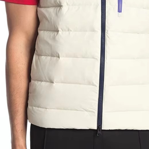 <b>Men's</b> Sleeveless Puffer Jacket Custom Color Breathable Winter Warm <b>Vests</b> with Stand Collar Hot Sales New Casual Puffer <b>Vest</b> - Product Image 5