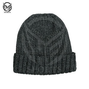 Ropa de moda Gorras de otoño Gorro de poliéster unisex cálido de punto para ropa de invierno - Product Image 5