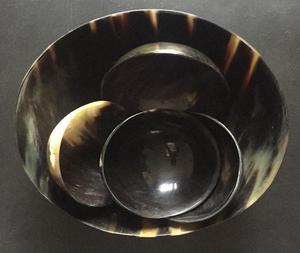 Customized Size and Shape Horn Serving Bowl <b>Disposable</b> <b>Tableware</b> & Kitchenware with Shoop Horn Bowl - Product Image 2