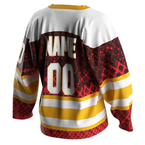 Proveedor de camisetas de hockey sobre hielo personalizado, UNIFORMES DE EQUIPO OEM para equipos profesionales y aficionados, adultos y jóvenes - Product Image 4