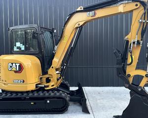 Mini-excavatrice 305E2 CR d'occasion, modèle 2020, excellent état, 5 tonnes, moteur, boîte de vitesses, PLC, roulements inclus - Product Image 1