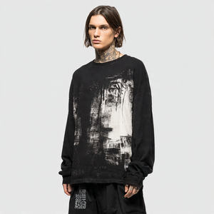 Camisetas Cortas de Manga Corta para Hombre, Personalizadas, 300 GSM, 100% Algodón, Tejido Waffle, Corte Cuadrado, Holgadas, Sólidas, Transpirables y Ecológicas - Product Image 4