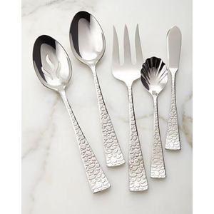 Decorative Vintage Stainless Steel Mirror Polish Silver Cutlery <b>Set</b> <b>Knife</b> <b>Fork</b> <b>Spoon</b> Luxury Back to School - Product Image 1