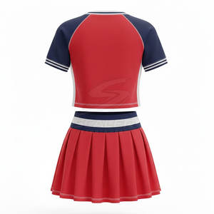 Uniforme Deportivo de Alto Rendimiento y Calidad en Poliéster y Spandex para Equipos, Uniforme de Animadoras, Color y Talla Personalizados para Competencia - Product Image 3