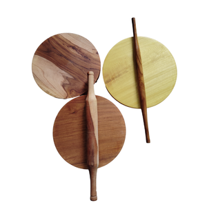 Factory Sale Custom Wooden Rolling Pin and <b>Pastry</b> <b>Boards</b> for Home Hotels and Commercial Cooking Chakla Belan Use - Product Image 3