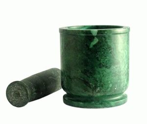 Mortier et pilon en marbre lourd et personnalisable pour la préparation rapide de pâtes Masala sans utiliser d'appareils électriques - Product Image 6