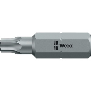 <b>Screwdriver</b> Bit Bulk Pack-WERA 867/1 Z 1/4" Hex <b>T10</b> 25mm Length DIN ISO 1173 Form C 6.3 100-Piece Box - Product Image 5