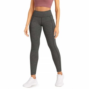 Leggings de Compresión de Cintura Alta para Mujer, Personalizadas, Sólidas, de Longitud Completa, Secado Rápido, Cintura Elástica, Ecológicas, Ligeras, Transpirables, Talla Grande - Product Image 2
