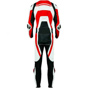 Traje de Motociclismo Personalizado para Hombre, con Protección y Acolchado, de Cuero, para Motociclismo de Pista, Carreras y Paseos - Product Image 3