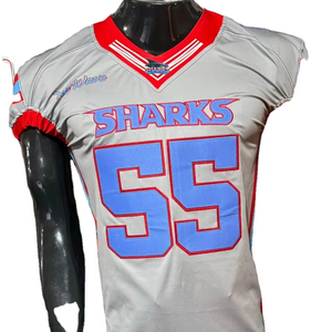 American Football Jersey <b>fan</b> jersey parent sublimation embroidery plus size 7v7 flag real photo Pakistan Factory all sports - Product Image 1