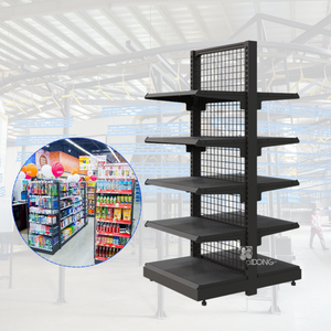 Estante de exhibición de doble cara ADONG Optimized A29 | Estantería de acero personalizada para tienda de aperitivos | OEM Perú - Product Image 1