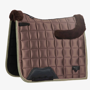 Tapis de selle tout usage personnalisé de haute qualité Dressage confortable équipement d'équitation anglais fait coton Polyester remplissage - Product Image 6
