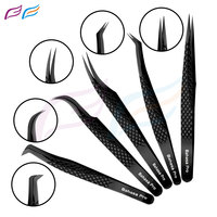 Pinces à cils personnalisées pour extensions de cils, emballage en acier inoxydable japonais, 12-14 cm, haute qualité, prix spécial de gros, cils