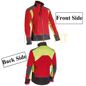 2025 MAXFIT ENTERPRISES Veste écologique grande taille en toile imperméable respirante et coupe-vent avec col montant - Product Image 4