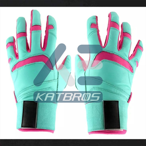 Guantes de Bateo de Béisbol Profesionales con Zona de Palma de Cuero Cabretta Diseñados para un Swing Preciso, Agarre Fuerte y Entrenamiento - Product Image 4