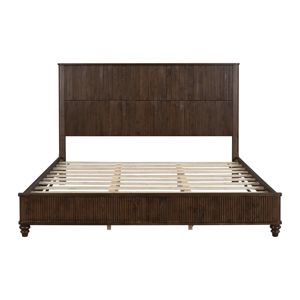 Base de Cama Moderna de Madera Tamaño Queen con Cabecera, Plataforma Resistente para Adultos, Procedente de Vietnam, para Dormitorio - Product Image 5