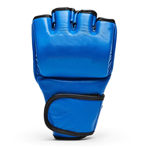 Gants de boxe MMA respirants de haute qualité pour adultes – Gants d'entraînement d'arts martiaux en caoutchouc véritable, taille personnalisée, fabriqués au Pakistan - Product Image 3