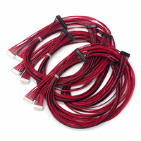 Ensemble de câbles personnalisés en cuivre pur avec isolation PVC, calibres 22-28 AWG, indice de protection IP20, options de connecteurs multiples, fabricant OEM