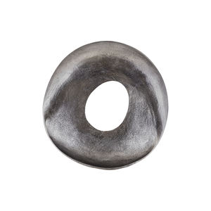 Sculpture de panneau mural rond moderne Design abstrait Art en métal pour la décoration de la maison et du bureau Salon haut en aluminium durable - Product Image 6