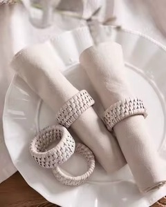 Handmade Rattan Napkin <b>Ring</b> <b>Crafted</b> <b>For</b> Eco Conscious Homes And Organic Inspired Dining Arrangements - Product Image 3