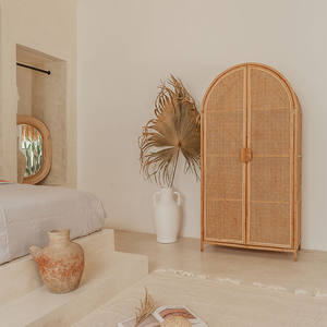 Armoire de stockage de vêtements au prix le moins cher armoire armoires de chambre à coucher au design classique - Product Image 6