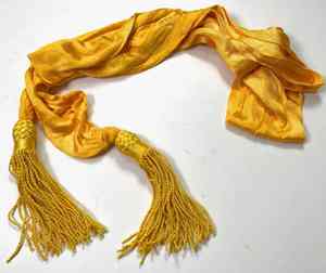 ผ้าคาดเอวเจ้าหน้าที่ ผ้าไหม สั่งทำได้ พร้อมปักโลโก้ ทุกสี ทุกขนาด สำหรับงานเทศกาลและงานปาร์ตี้ สวมใส่สบาย - Product Image 3