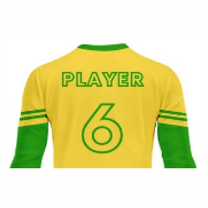 Conjunto de Uniforme de Portero de Fútbol Personalizado de Alta Calidad, Unisex, de Poliéster, Manga Corta, Transpirable, Estampado, para Invierno - Product Image 5