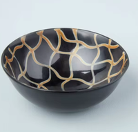 Meilleures ventes : Bol de service, assiettes à salade et à fruits en corne de buffle, vaisselle indienne, objet religieux et souvenir, par Exotic Indian Art