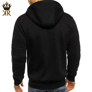High Quality Custom Zip up Hoodies Cotton 300 Gsm Full Zip Hoodies Unisex Custom Design Zipper Hoodies Manufacturer - Product Image 2