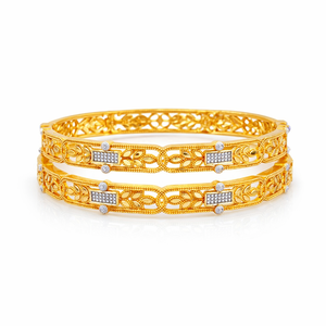 Exquisite Pure Copper Bangles Handcrafted Premium Gold Finish Quartz Gift Vintage Style Skin Friendly Tarnish Resistant Bulk - Product Image 1