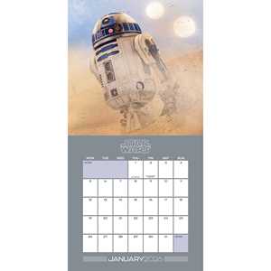 Calendario Clásico de Star Wars 2026 con Mini Póster Incluido - Product Image 2