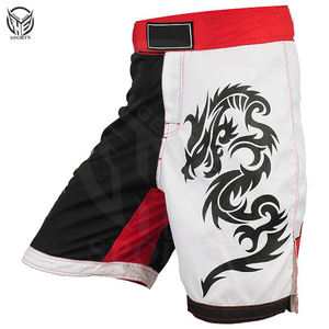Pantalones Cortos de Boxeo para Entrenamiento, Competición, Artes Marciales, Sublimación Personalizada, Pantalones Cortos de Lucha MMA de Alta Calidad para Hombre - Product Image 4