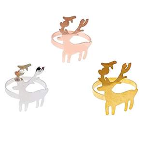 High Quality Premium <b>Christmas</b> Napkin Ring Elegant for Home Hotel Wedding Parties <b>Christmas</b> <b>Tree</b> Shape Metal Napkin Ring - Product Image 6