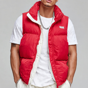 เสื้อกั๊กพัฟเฟอร์ฤดูหนาวสำหรับผู้ชาย เสื้อโค้ทบุหนาสำหรับฤดูหนาว - Product Image 3