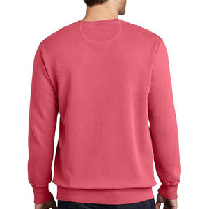 Design personnalisé Hommes Casual Hiver 100% Coton Sweats à capuche Motif solide Sweatshirts à capuche avec techniques de teinture en molleton uni - Product Image 2