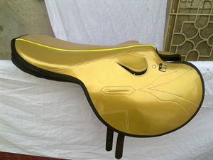 อานม้าหนังแท้สำหรับแข่งม้า น้ำหนักเบา - Product Image 3