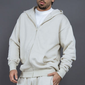 2025 moda marca personalizada algodón reflectante hombres chándal 2 uds alta calidad gruesa hombres Sudadera con capucha y pantalón chándal para invierno - Product Image 6